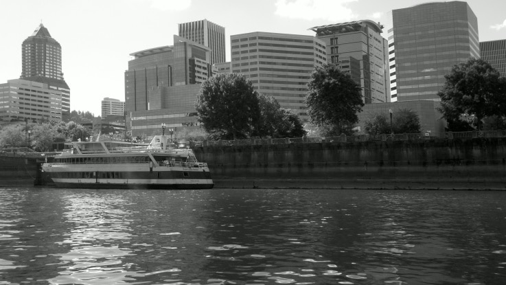 Downtown Portland by Angela Higgins